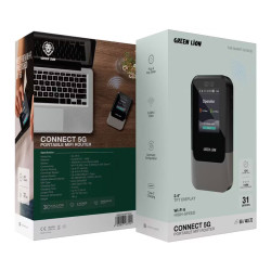 Green Lion Connect 5G Portable Mifi Router - Black