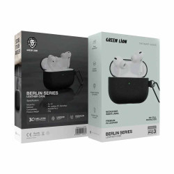 Green Lion Berlin Airpod Pro3 Leather Black Case