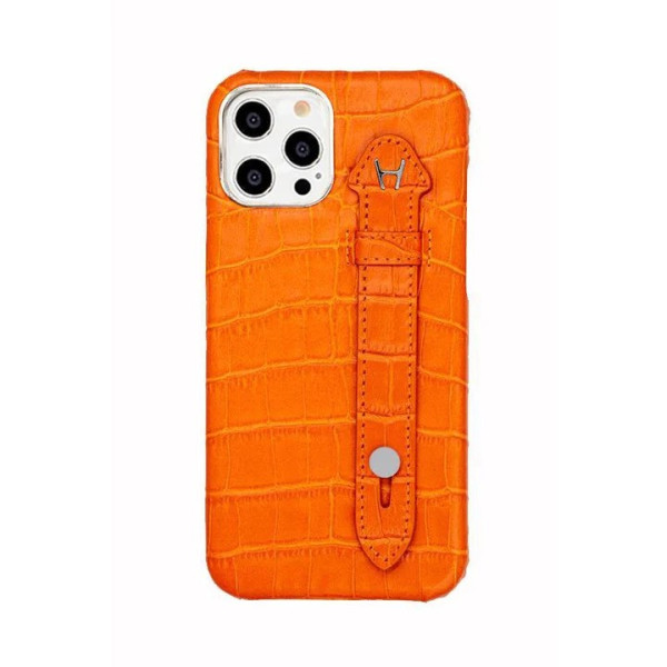 Hadoro Iphone 13 Pro Mobile Case With Grip Orange