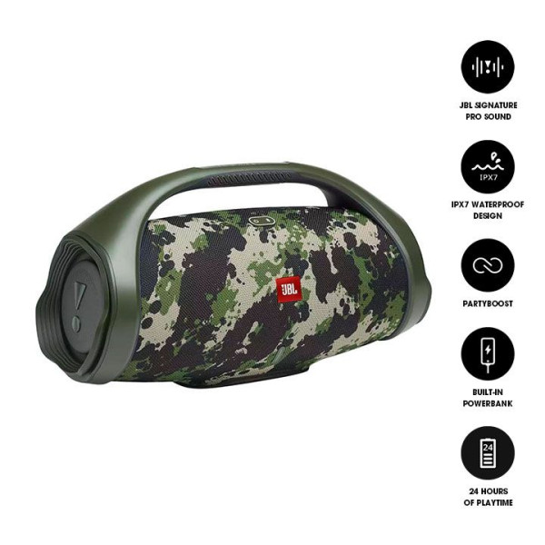 Jbl Boombox 2 Waterproof Portable Bluetooth Speaker Squad