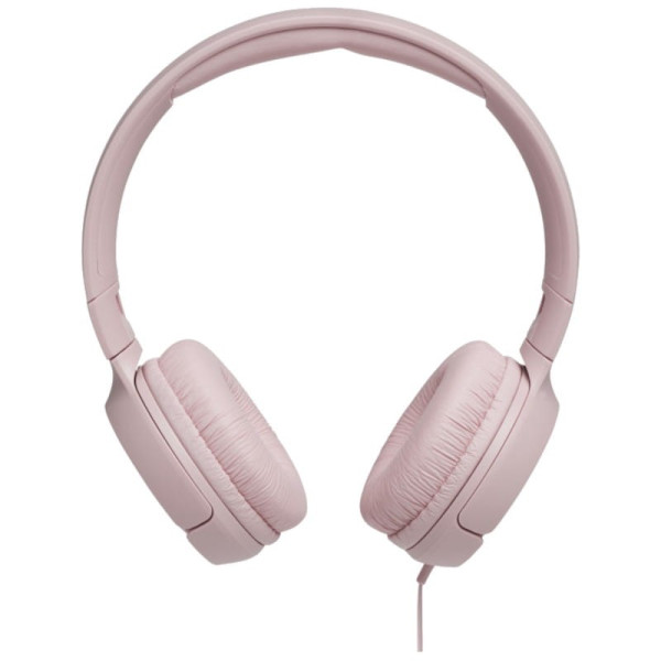 JBL Tune 500 Wired 3.5mm On-Ear Headphones - Pink