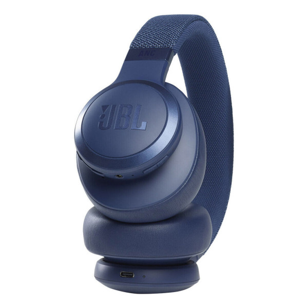 JBL Live 660NC Wireless Over-Ear NC Headphones - Blue