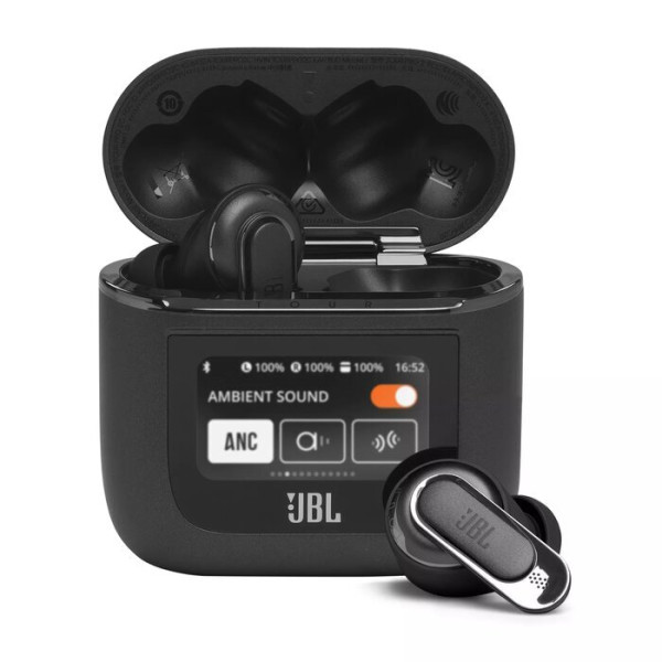 JBL Tour Pro 2 True Wireless Noise Cancelling In-Ear Headphones - Black