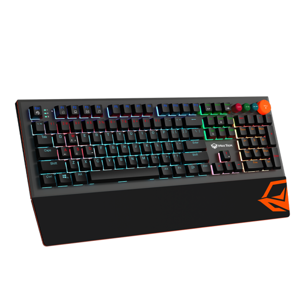 Meetion Detachable Palmrest Mechanical Gaming Keyboard with Type C Cable MK500