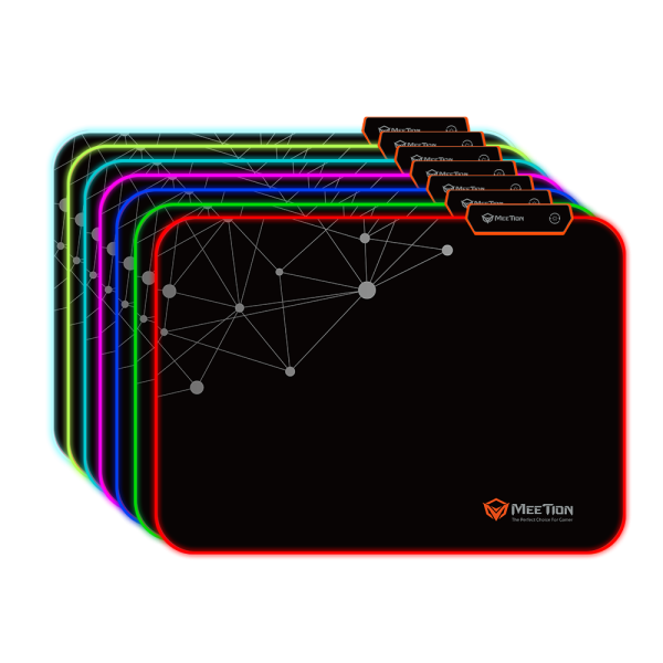 Meetion Rubber Led RGB Gaming Mouse Pad PD120