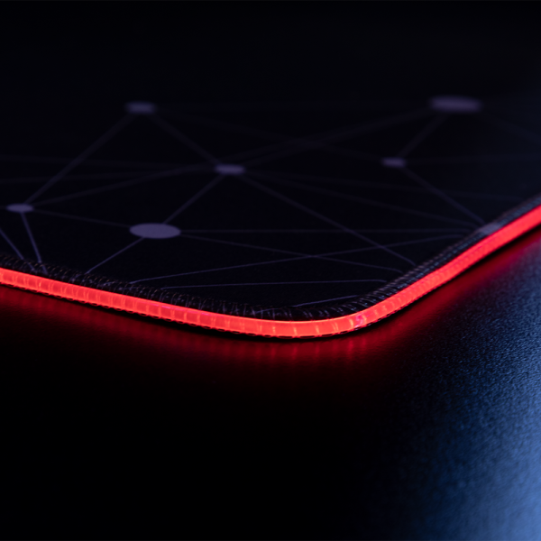 Meetion Rubber Led RGB Gaming Mouse Pad PD120