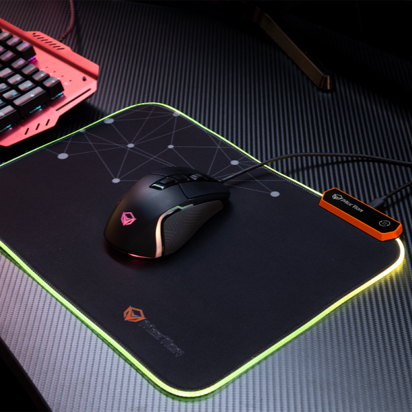 Meetion Rubber Led RGB Gaming Mouse Pad PD120