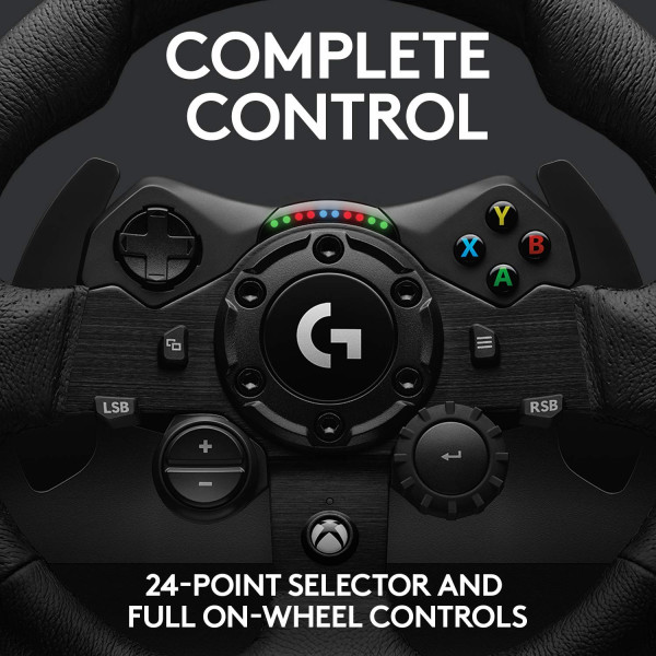 Logitech G923 Trueforce Sim Racing Wheel For Xbox and Pc