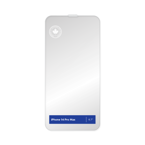 Levelo Anti-Static Clear Twice Tempered Screen Protector, iPhone 14 Pro Max - Clear