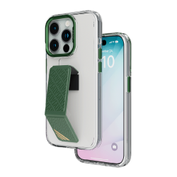 Levelo Morphix Clara Grip Case/iPhone 15 Pro/ Green