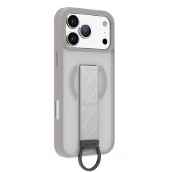 Levelo Morphix Clara Grip Case for iPhone 17 Pro Silverstone