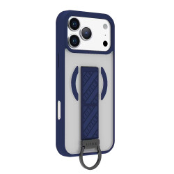 Levelo Morphix Clara Grip Case for iPhone 17 Pro Midnight Blue