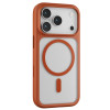 Levelo Solo Matte MagSafe Case for iPhone 17 Pro Orange