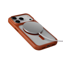 Levelo Solo Matte MagSafe Case for iPhone 17 Pro Max Orange