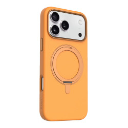 Levelo Iris Pro Magsafe Liquid Silicone Case for iPhone 17 Pro Max Orange