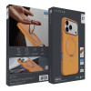 Levelo Iris Pro Magsafe Liquid Silicone Case for iPhone 17 Pro Max Orange