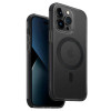 Uniq Hybrid Case For Iphone 14 - 6.1 Pro (2022) Magclick Charging Combat (Af) - Concrete (Charcoal) Uniq Hybrid Case For Iphone 14 - 6.1 Pro (2022) Magclick Charging Combat (Af) - Concrete (Charcoal)