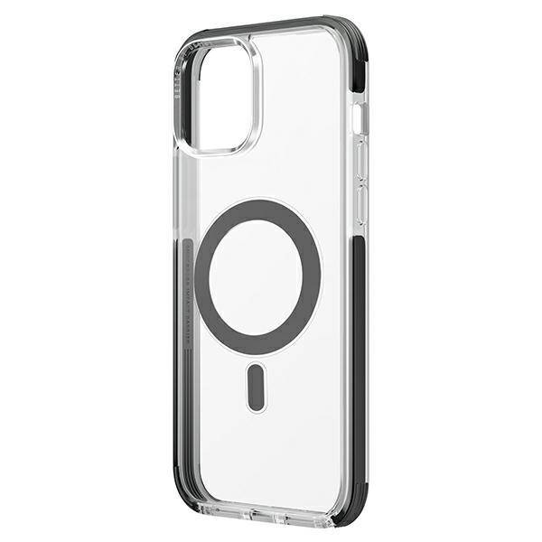 Uniq Hybrid Case For Iphone 14 - 6.7 Pro Max (2022) Magclick Charging Combat (Af) - Concrete (Charcoal)