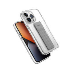Uniq Hybrid Case For Iphone 14 - 6.1 Pro (2022) Heldro Mount Series - Lucent (Clear)