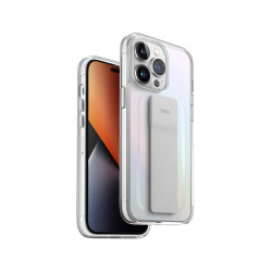 Uniq Hybrid Case For Iphone 14 - 6.1 Pro (2022) Heldro Mount Series - Iridescent (Iridescent)