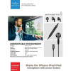 BRAVE BBML-715 Mono Earphone lightning (iP) Black