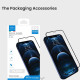 Brave Clear Screen Protector for iPhone 12 Pro Max, Impact & Scratch Protection