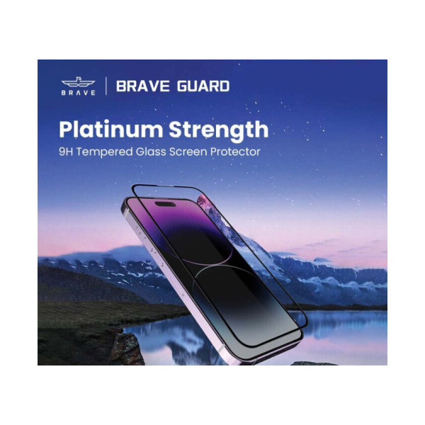 Brave Privacy Screen Protector for iPhone 13 Pro, Impact & Scratch Protection