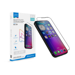 Brave iPhone 17 Pro HD Tempered Glass Screen Protector - 9H Hardness, Full Coverage, Anti-Fingerprint- Clear