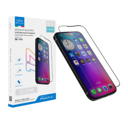 Brave iPhone 17 Air HD Tempered Glass Screen Protector - 9H Hardness, Full Coverage, Anti-Fingerprint- Clear