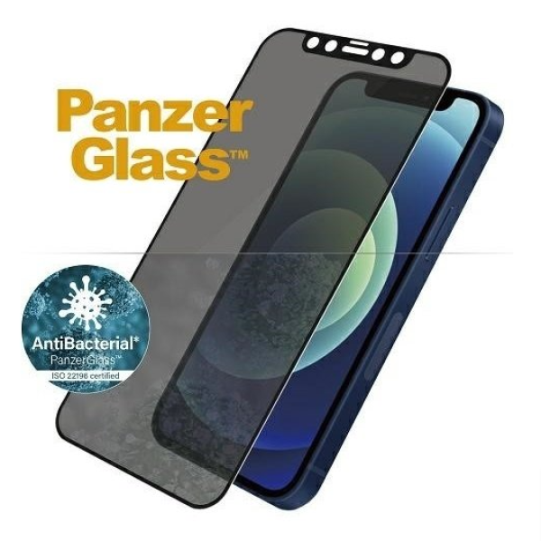 PanzerGlass™ iPhone 12 Mini Black & Case Friendly Privacy P2710