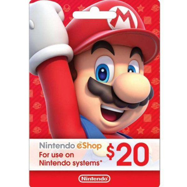 Nintendo E-Shop 20$