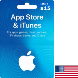 iTunes USA USD 15 (Digital Code)