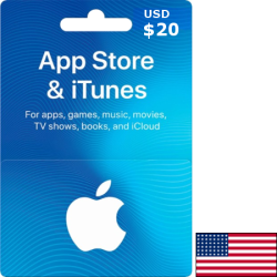 iTunes USA USD 20 (Digital Code)
