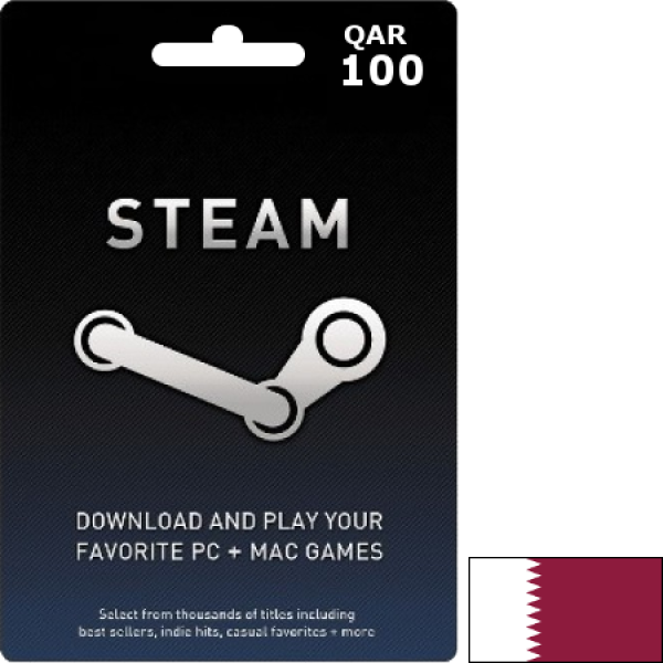 Steam Wallets 100 QAR (Digital Code)