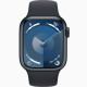 Apple Watch Series 9 GPS 41mm Midnight Aluminium Case with Midnight Sport Band - M/L,(MR8X3)