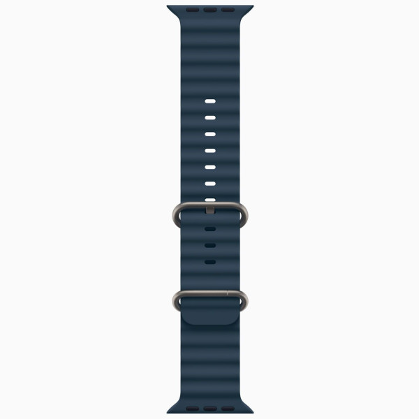 Apple Watch Ultra 2 GPS + Cellular, 49mm Titanium Case with Blue Ocean Band,(MREG3)