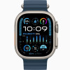 Apple Watch Ultra 2 GPS + Cellular, 49mm Titanium Case with Blue Ocean Band,(MREG3)