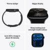 Apple Watch Series 10 GPS 42mm Jet Black Aluminium Case with Ink Sport Loop