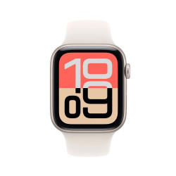 Apple Watch SE 3 GPS 40mm Starlight Aluminium Case with Starlight Sport Band - M/L