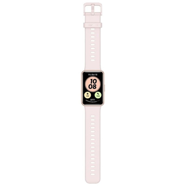Buy Online Huawei Watch FIT New Smartwatch - Sakura Pink in Qatar