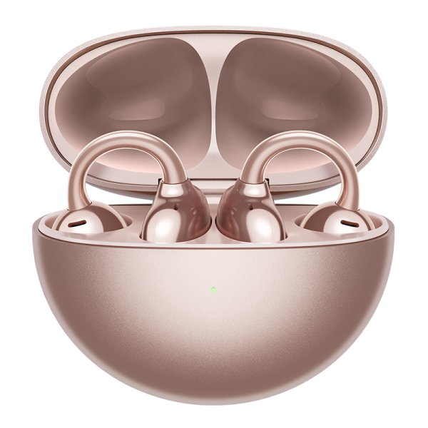 HUAWEI FreeClip Open-ear True Wireless Earbuds With Wireless Charge Case - Rose Gold