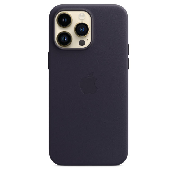 iPhone 14 Pro Max Leather Case with MagSafe - Ink in Qatar