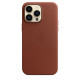 iPhone 14 Pro Max Leather Case with MagSafe - Umber in Qatar