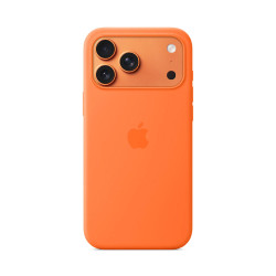iPhone 17 Pro Silicone Case with MagSafe - Orange