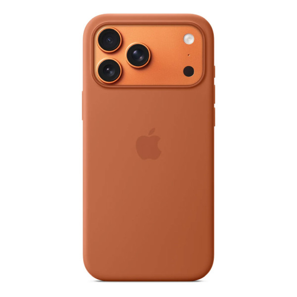 iPhone 17 Pro Max Silicone Case with MagSafe - Terra Cotta