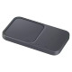 Buy Online Samsung Super Fast Wireless Charger Duo 15W - Black in Qatar