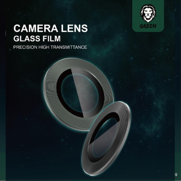 Buy Online Green Anti-Glare Camera Glass Screen Protector For Iphone 11 Pro / Pro Max Green in Qatar