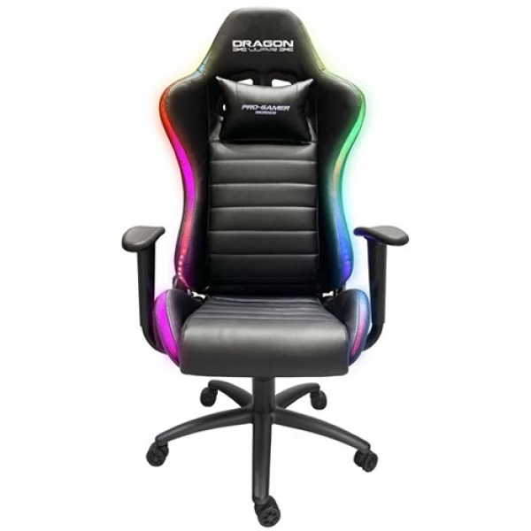 Dragon War Rgb Gaming Chair-Black Gc-015