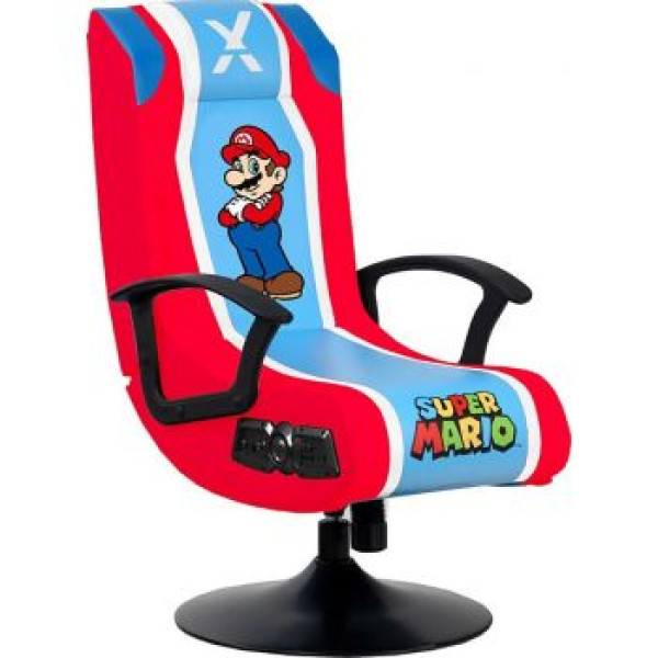 X Rocker Nintendo Gaming Chair Mario Pedestal