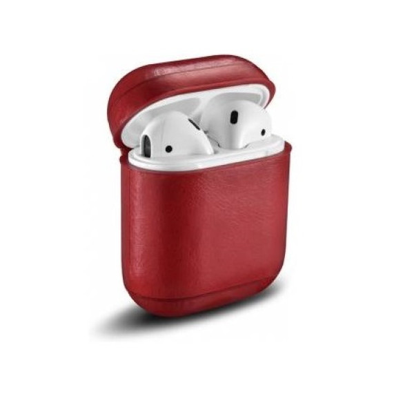 Icarer Leather Airpods Protective Case in Qatar